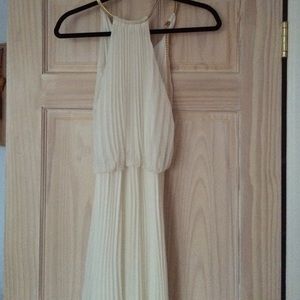 Guess White Summer Maxi Dress Halter